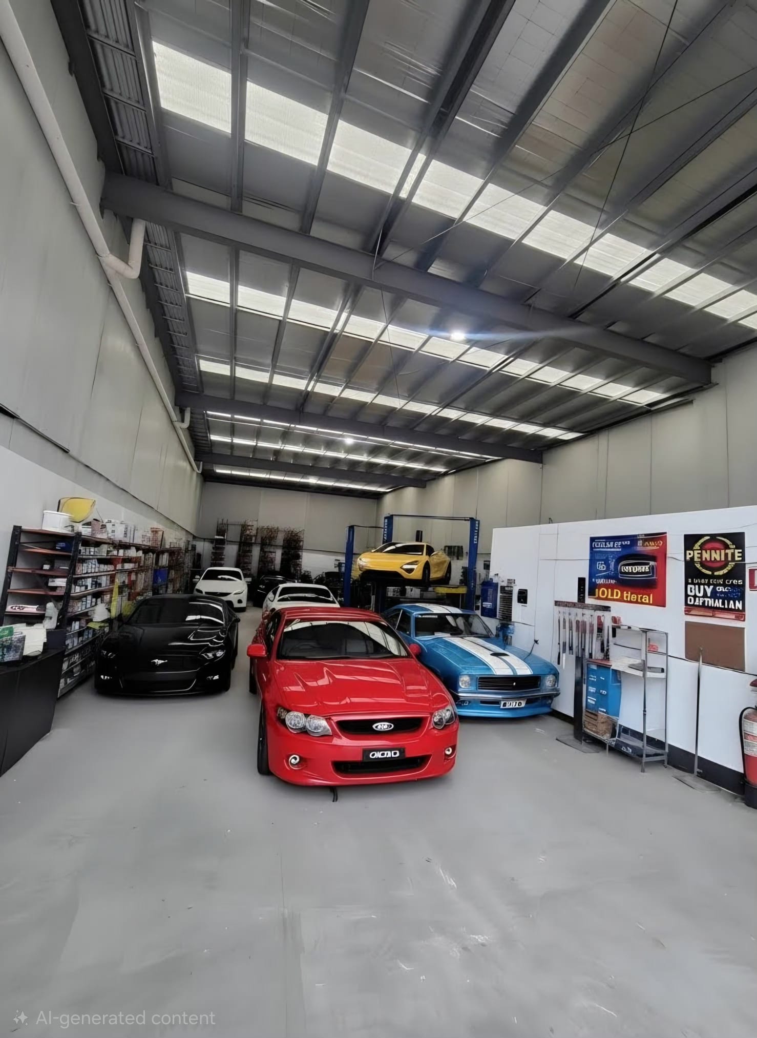 Inside the Casey Brake & Clutch garage
